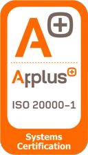 Sello ISO 20000 Applus